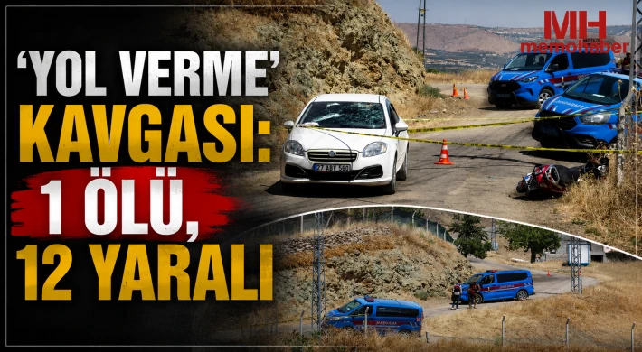 'Yol verme' kavgası: 1 ölü, 12 yaralı