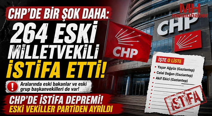 CHP’de Sular Durulmuyor: Eski Vekillerden Toplu İstifa