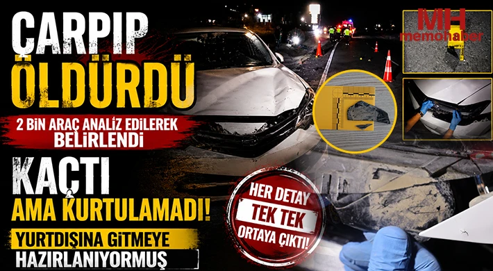 Gaziantep’te Kaçış Planı Suya Düştü! Ölümlü Kazanın Şüphelisi Tutuklandı