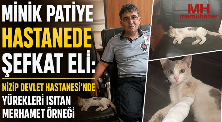 Minik Patiye Hastanede Şefkat Eli: Nizip Devlet Hastanesi'nde Yürekleri Isıtan Merhamet Örneği
