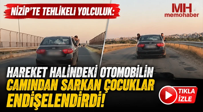 Nizip'te Tehlikeli Yolculuk!