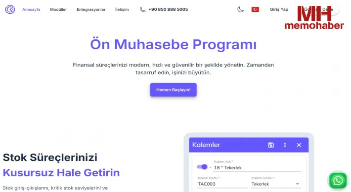 Ön Muhasebe Programı - Key Online