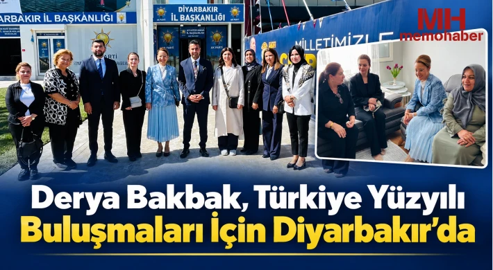 Derya Bakbak, Türkiye Yüzyılı Buluşmaları İçin Diyarbakır’da
