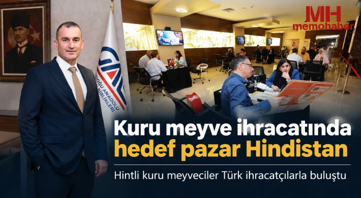 Hintli kuru meyveciler Türk ihracatçılarla buluştu