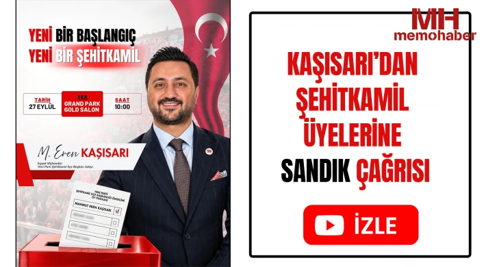 Kaşısarı’dan Şehitkamil üyelerine sandık çağrısı