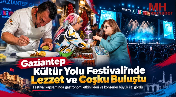 Kültür Yolu Festivali Gastroantep İle Lezzet ve Sanat Buluşuyor!