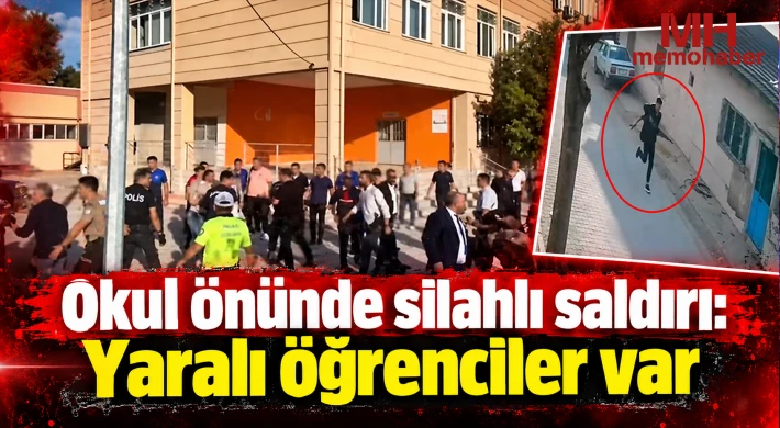 Okul önünde silahlı saldırı: Yaralı öğrenciler var