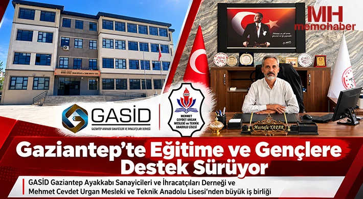 Gaziantep’te Eğitime ve Gençlere Destek Sürüyor