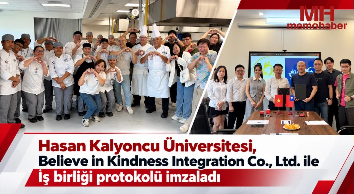 Hasan Kalyoncu Üniversitesi, Believe in Kindness Integration Co., Ltd. ile İş birliği protokolü imzaladı