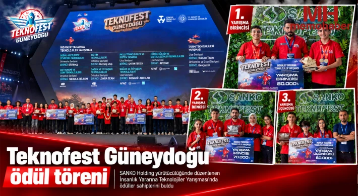 TEKNOFEST Güneydoğu ödül töreni