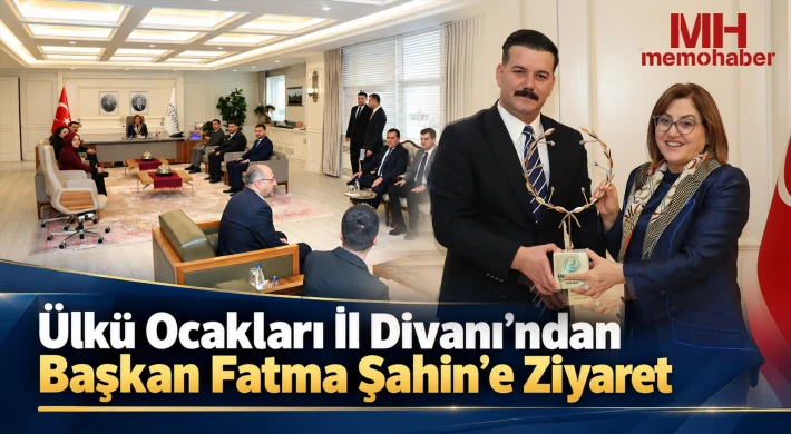 Ülkü Ocakları İl Divanı’ndan Başkan Fatma Şahin’e Ziyaret
