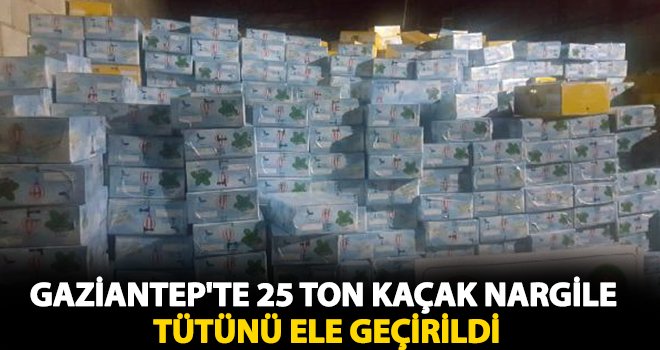 3 milyon TL değerinde kaçak tütün ele geçirildi
