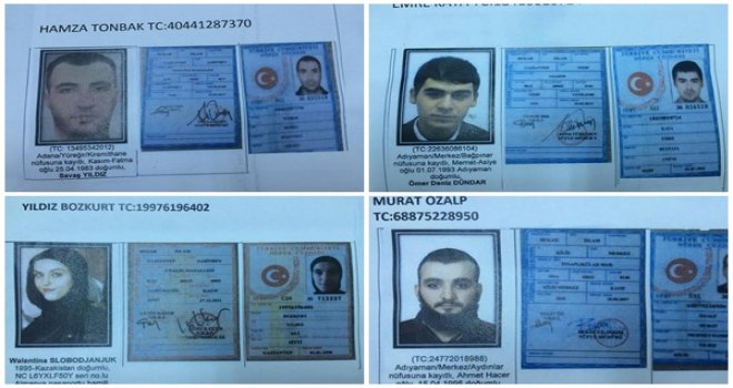 ARANAN IŞİD'LİLER GAZİANTEP NÜFUSUNA KAYITLI