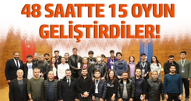 48 Saatte 15 Oyun Geliştirdiler!