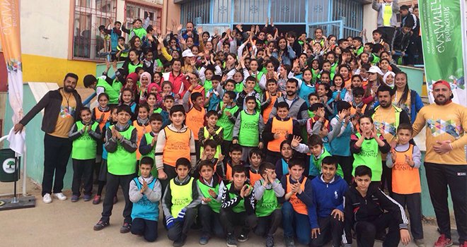 72 Bin Öğrenci spor etkinliğinde buluştu