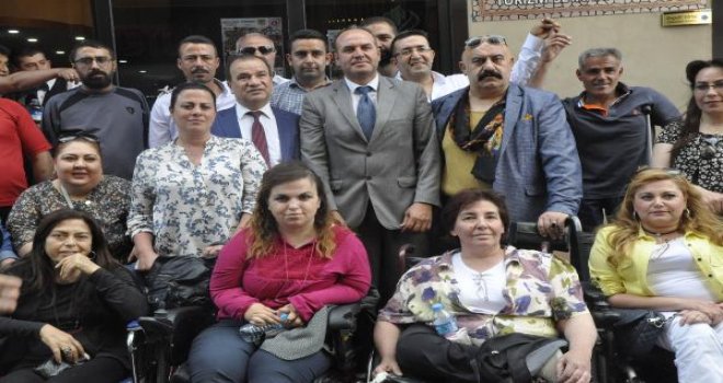 81 ilden 200 engelli Gaziantep'te buluştu