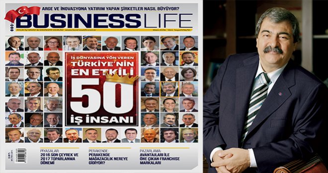 Abdulkadir Konukoğlu, en etkili 50 iş insanı listesinde