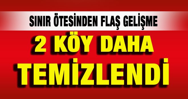 Afrin’de 2 köy daha PKK/PYD’den arındırıldı