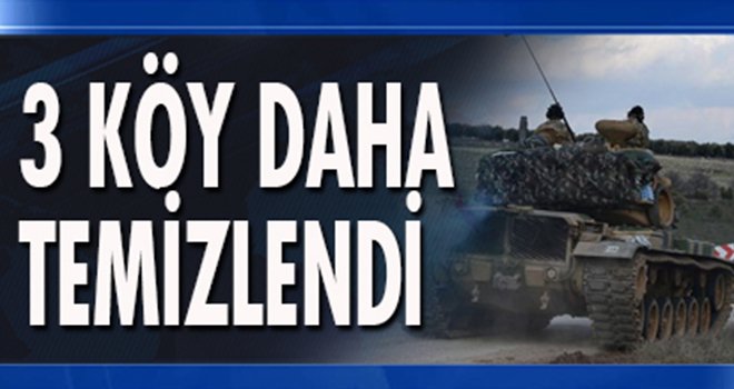 Afrin'de 3 köy daha özgürleştirildi