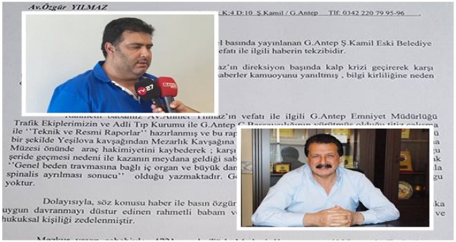 AHMET YILMAZ'IN ÖLÜM RAPORU AÇIKLANDI