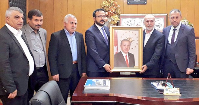 Ak Parti İlçe Başkanı Yılmaz’dan İlçe Müftülüğü ’ne Ziyaret