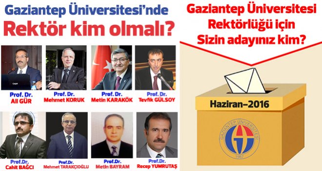 Ankete Katılın, Adayınızı Belirleyin