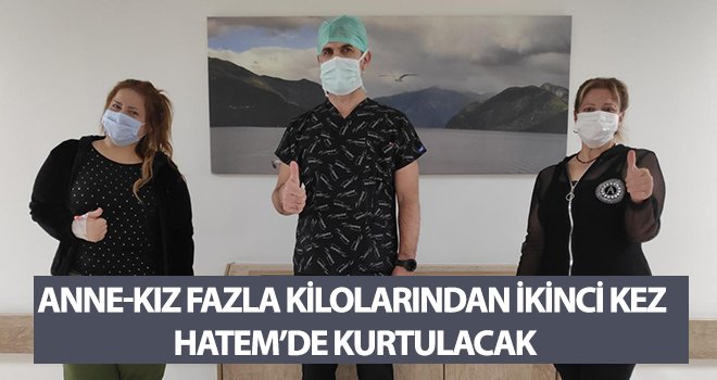 Anne-kız HATEM'de sağlıklarına kavuştular