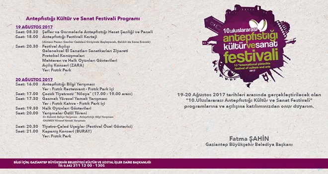 Antepfıstığı festivalinde Zara sevenleriyle buluşacak