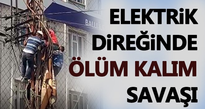 Arızayı gidermeye çalışan işçi, akıma kapıldı...