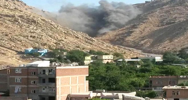 ASKERİ ARACA SALDIRI