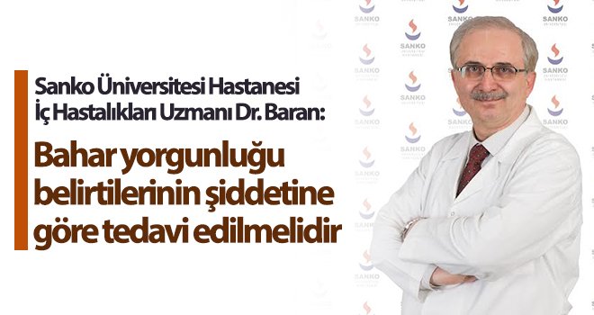 Bahar yorgunluğuna dikkat