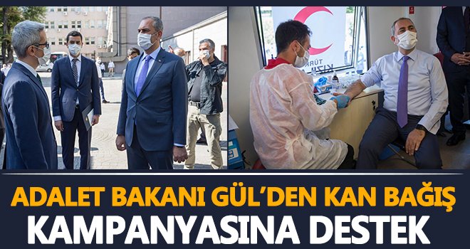 Bakan Gül: Kan bağışlarında ciddi anlamda azalma oldu