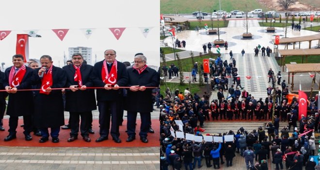 BAKAN ÖZHASEKİ, FISTIKLIK PARKI’NI AÇTI