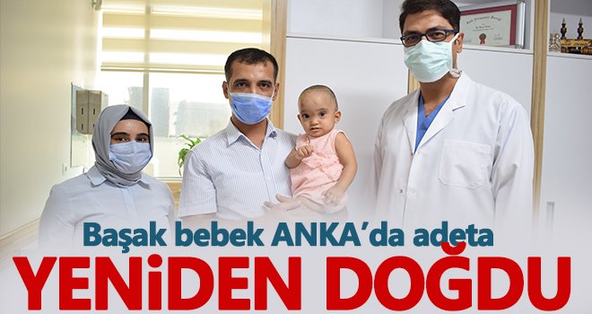 Başak bebek ANKA’da hayata tutundu
