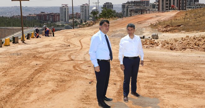 Başkan Fadıloğlu, Şehirgösteren’deki yol çalışmalarını inceledi