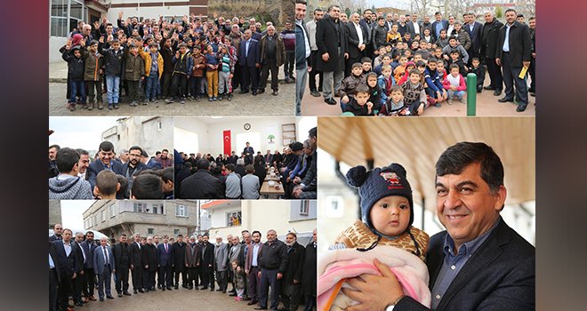 Başkan Fadıloğlu'ndan kırsal mahallelere ziyaret