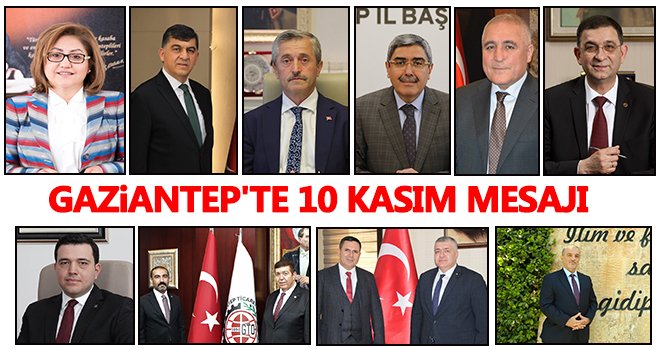 Başkanlar'dan 10 Kasım Mesajı