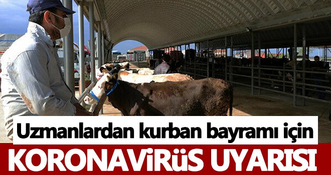 Bayramı için koronavirüs uyarısı: Randevulu kesim yapılsın
