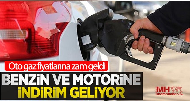 Benzin ve motorine indirim!