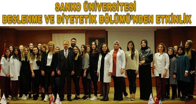 Beslenme ve diyetetik bölümü'nden etkinlik