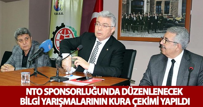 Bilgi yarışmalarının kura çekimi yapıldı
