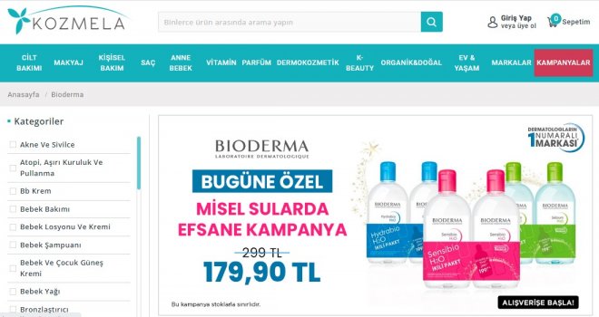 Bioderma İle Cildinizi Şımartın