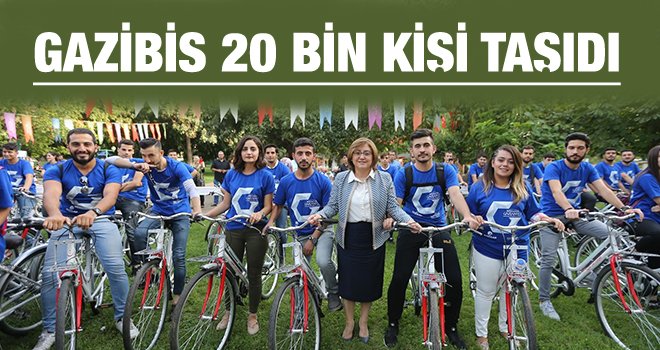 Bisiklet yollarını son bir yıl içinde 20 bin kişi kullandı