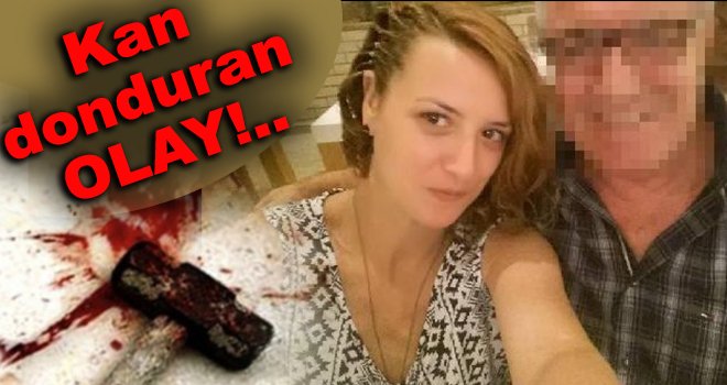 Boşandığı eşini başına çekiçle vurarak öldürdü