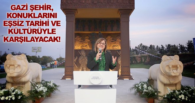 Büyükşehir, Hitit Kültür Kapısı'nı hizmete aldı