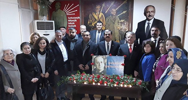 CHP Gazeteci- Yazar Uğur Mumcu’yu katledilişinin 25. Yılında andı...