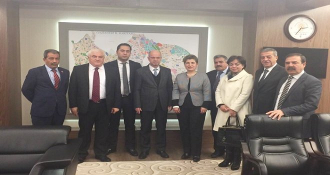 CHP'DEN EMNİYET MÜDÜRÜNE ZİYARET