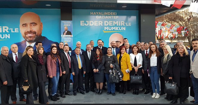 CHP’den tam kadro Ejder Demir'e ziyaret