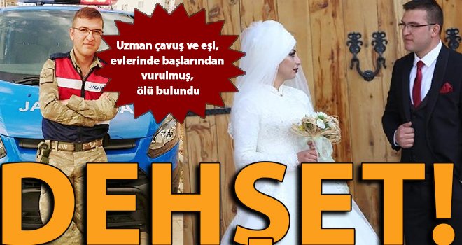 Cinnet mi cinayet mi? Uzman çavuş ve eşi, evlerinde ölü bulundu