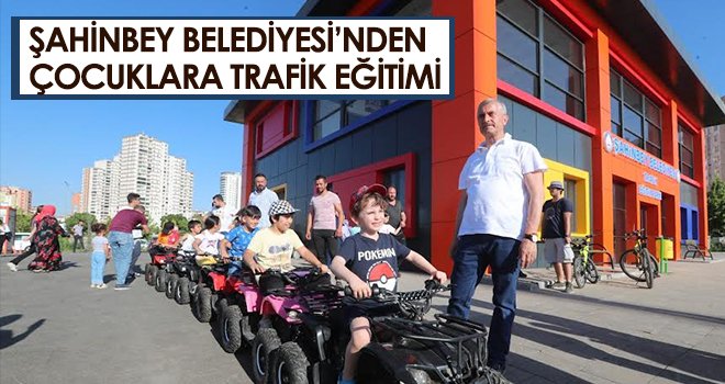 Çocuklara trafik eğitimi